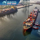 Promotores de carga a domicilio del aire y de mar internacionales con el paquete de la exportación