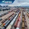 5000 envases/promotor del transporte de mercancías por ferrocarril del año de China a Rusia Polonia Alemania